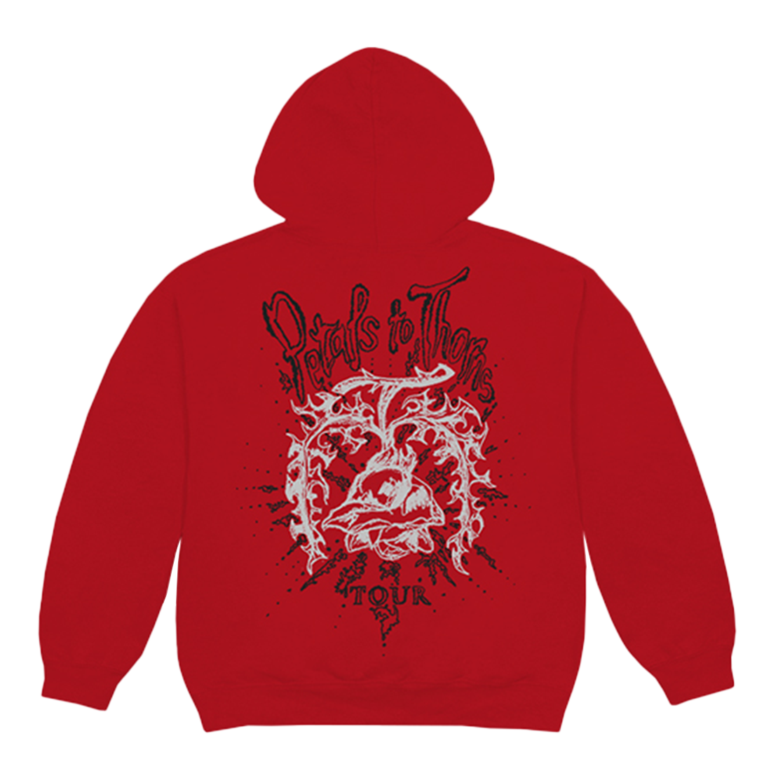 D4vd - Petals To Thorns Red Hoodie